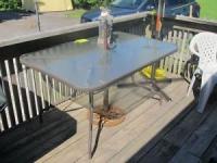 Outdoor table $50.00 Milton