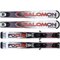 New Salomon Focus downhill skis w bindings 145 cm men&#039;s women&#039;s