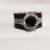 One of a kind 5.48ct black dimond wedding set