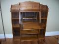 Antique Oak Desk with Book Shelves