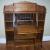 Antique Oak Desk with Book Shelves