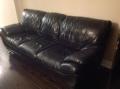 Leather sofa &amp; Ashely coffee table