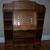 Antique Oak Desk with Book Shelves