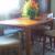 Pub style dining table