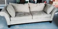 Real Suede Bauhaus Sofa &amp; Love Seat