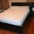 Black Double Bed with Night stand &amp; Mattress